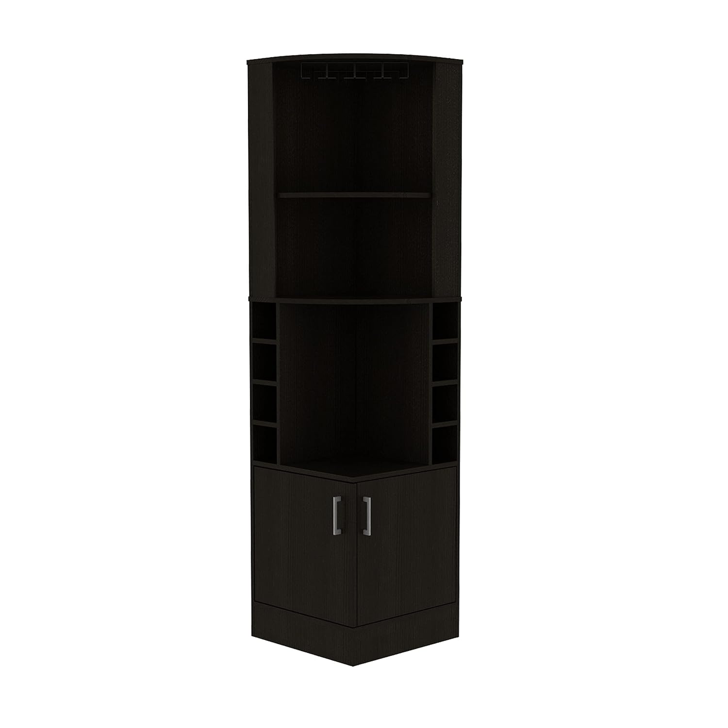 Corner Bar Cabinet with 2 Shel - Home Bar Shelves recension och pris