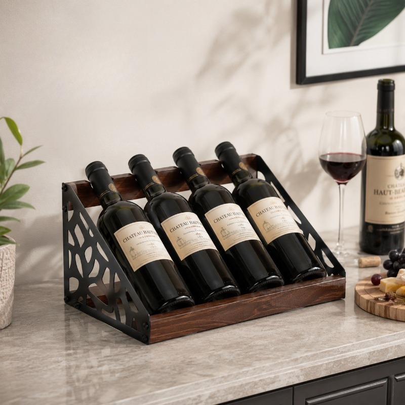 Home Bar Wooden Wine Rack Wine - Home Bar Stand recension och pris