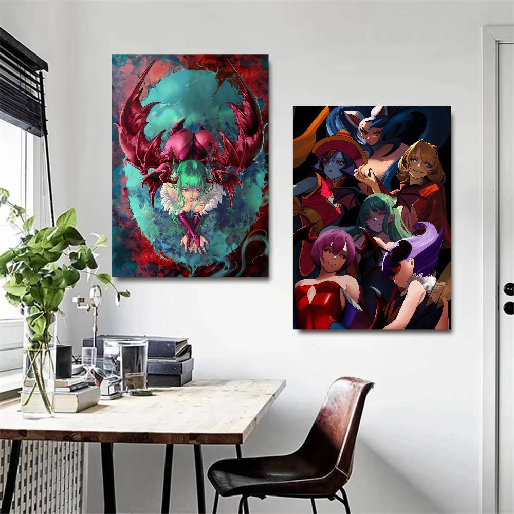 GAME Darkstalkers Anime Poster - Home Bar And Theater recension och pris
