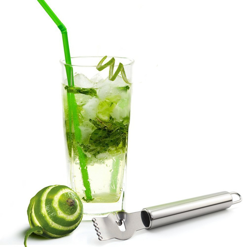 LMETJMA Stainless Steel Lemon  - Peeler Channel Knife recension och pris