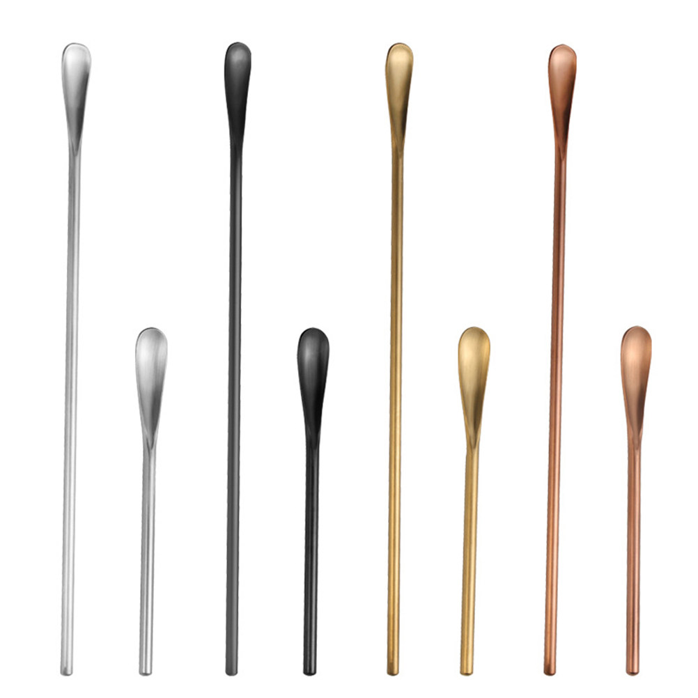 2Pcs Stainless Steel Cocktail  - Bar Spoon Twisted recension och pris