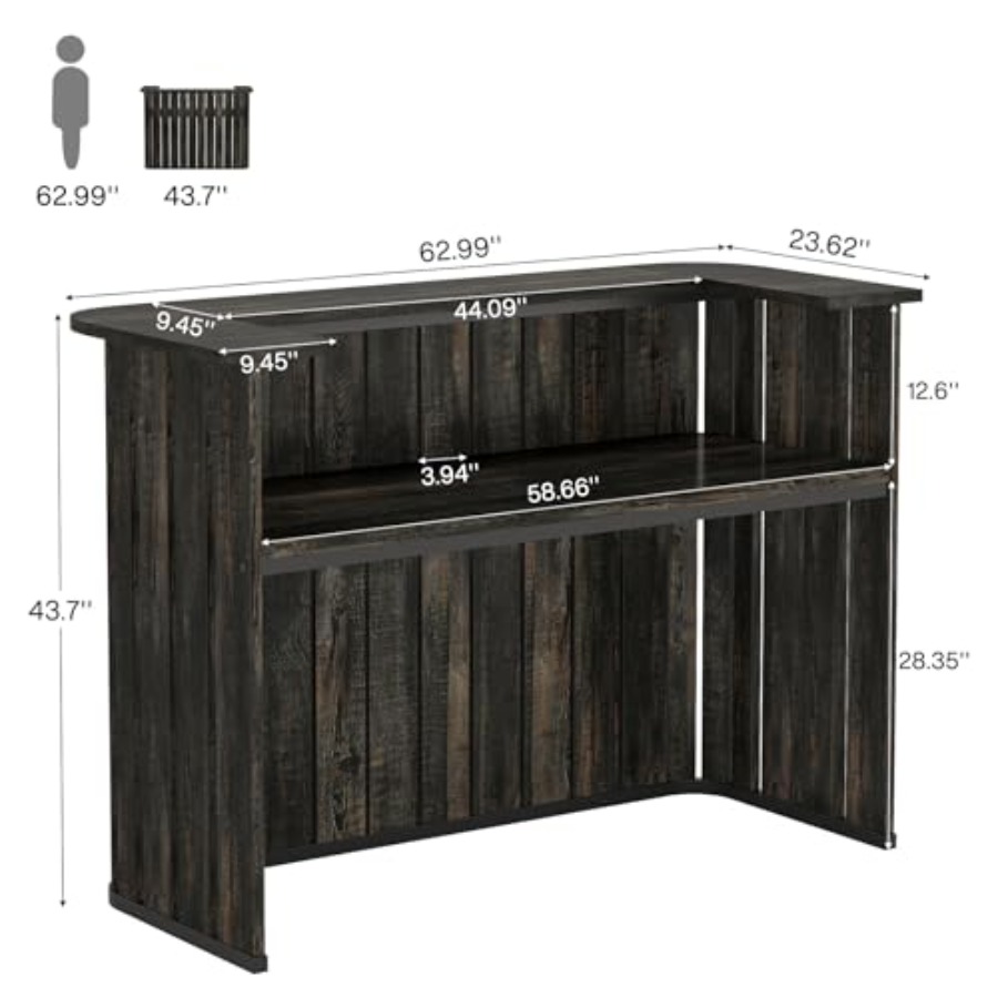 Home bar unit for home pub use - Home Bar Shelves recension och pris
