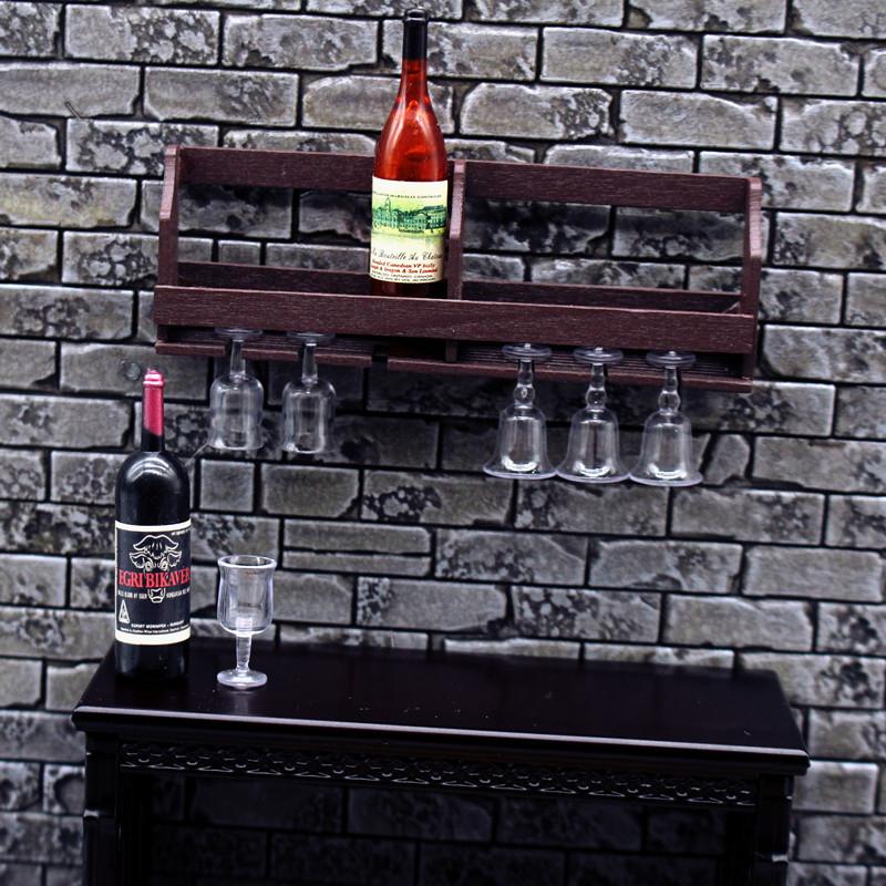 1 Set Dollhouse Simulation Wal - Home Bar Stand recension och pris