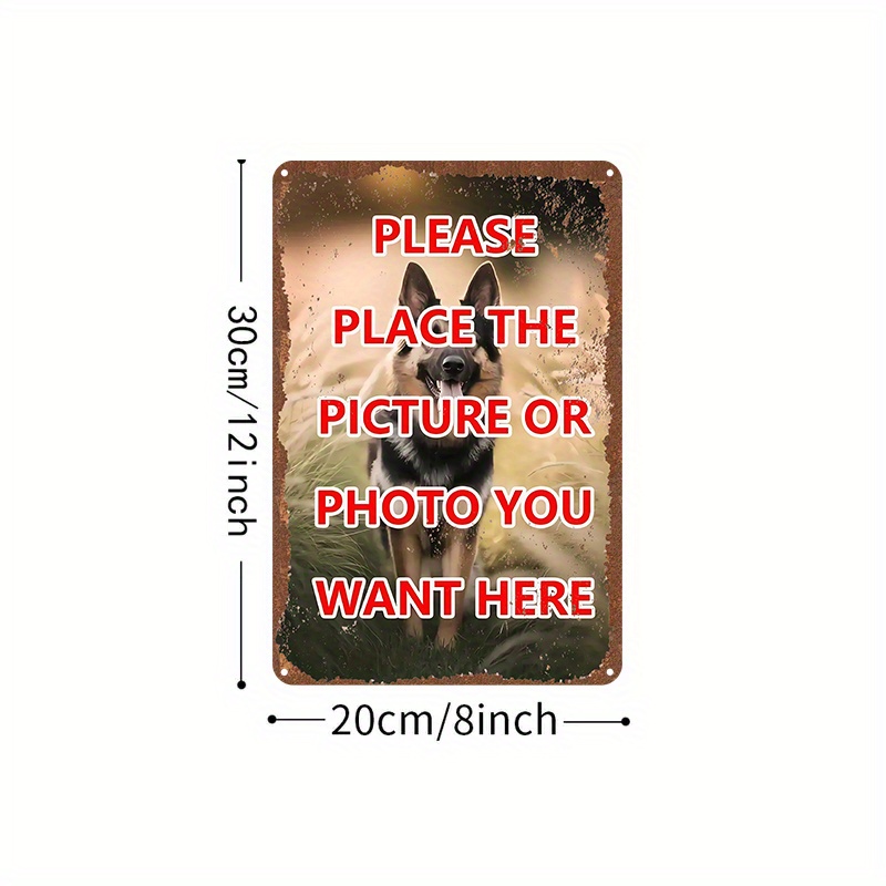 1PC Personalized 2D Flat Metal - Home Bar Signs recension och pris