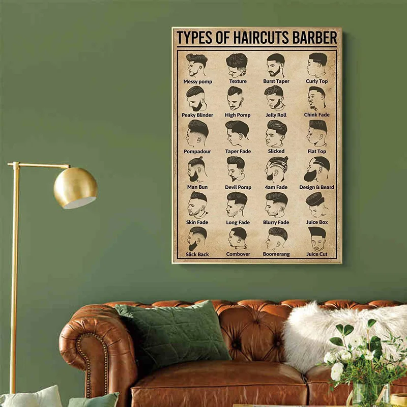 Retro Types Of Haircuts Barber - Home Barbershop recension och pris