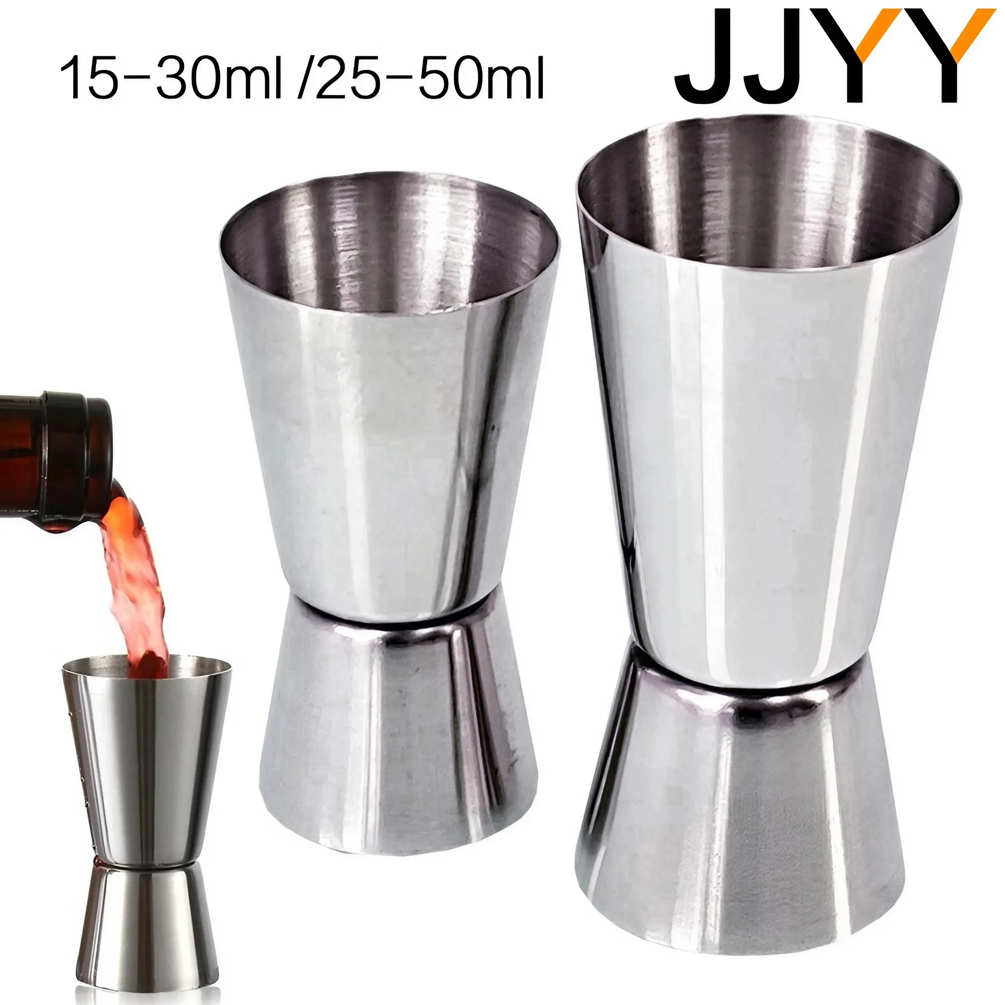 JJYY Stainless Steel15-30ml 25 - Jigger Double Sided recension och pris