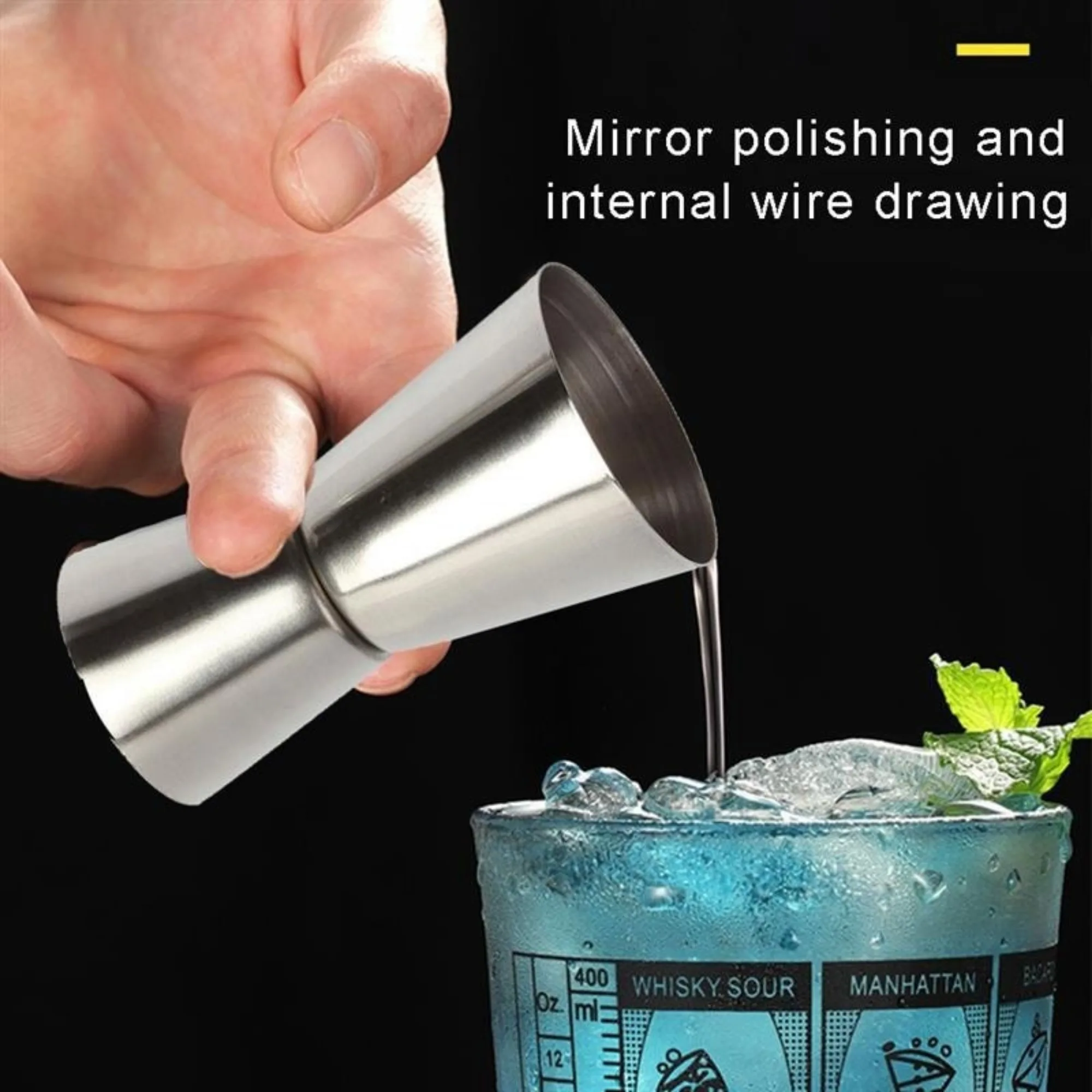 JJYY Stainless Steel15-30ml 25 - Jigger Double Sided recension och pris