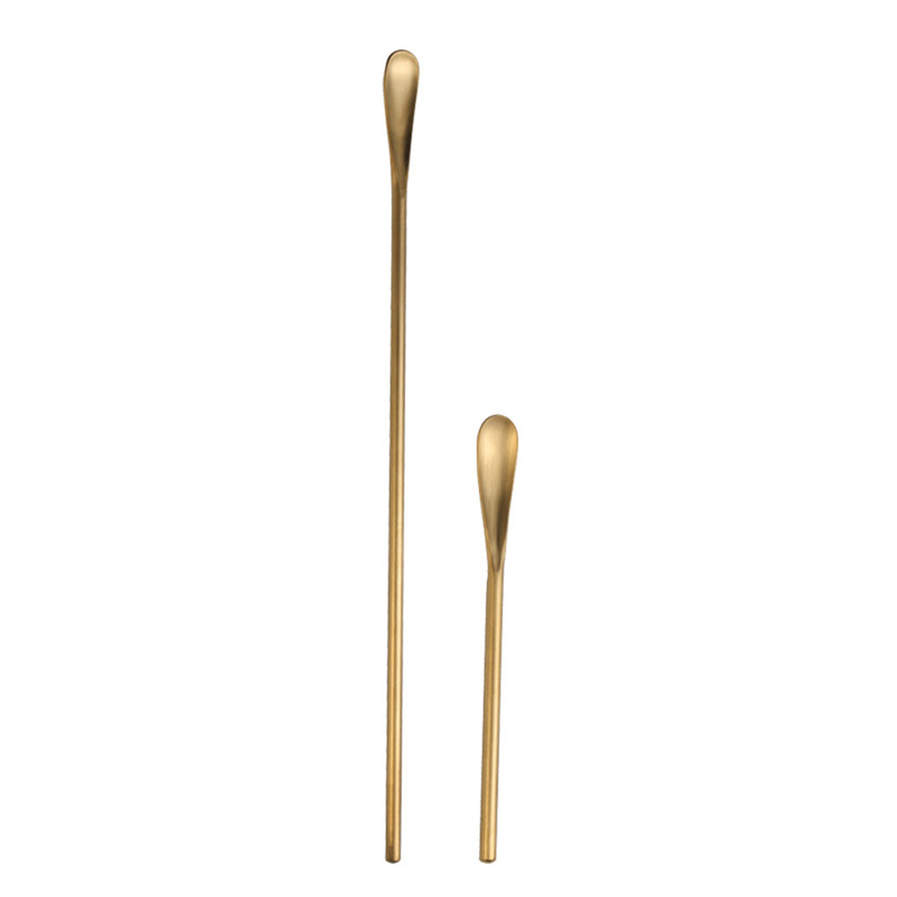 2Pcs Premium Stainless Steel S - Bar Spoon Twisted recension och pris