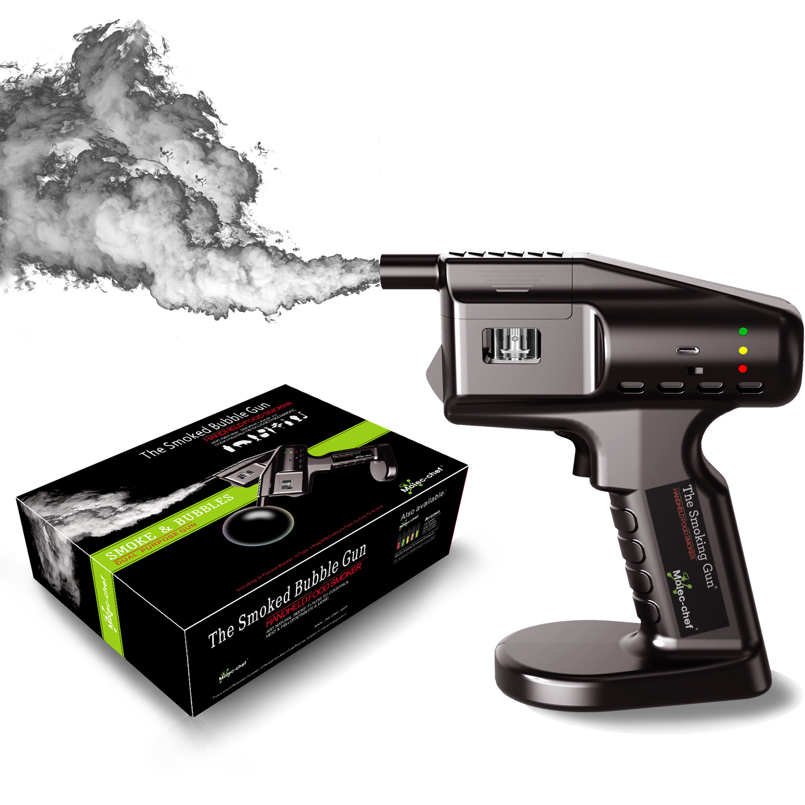 Rechargeable Flavor Blaster Co - Smoking Gun Kit recension och pris