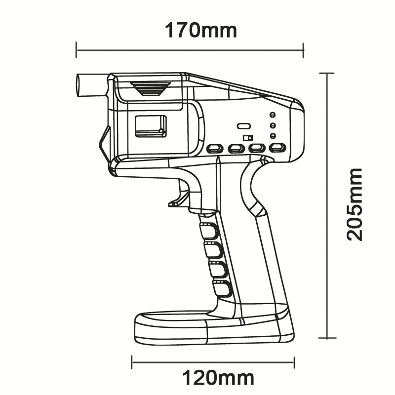 Rechargeable Flavor Blaster Co - Smoking Gun Kit recension och pris