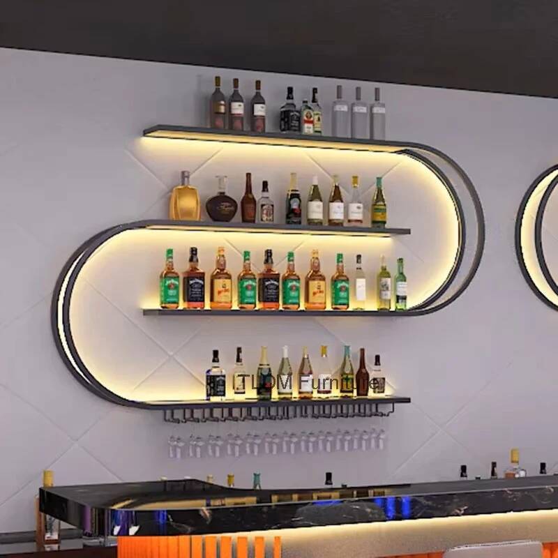 Wine Light Nordic Geometric Sh - Home Bar Setup recension och pris