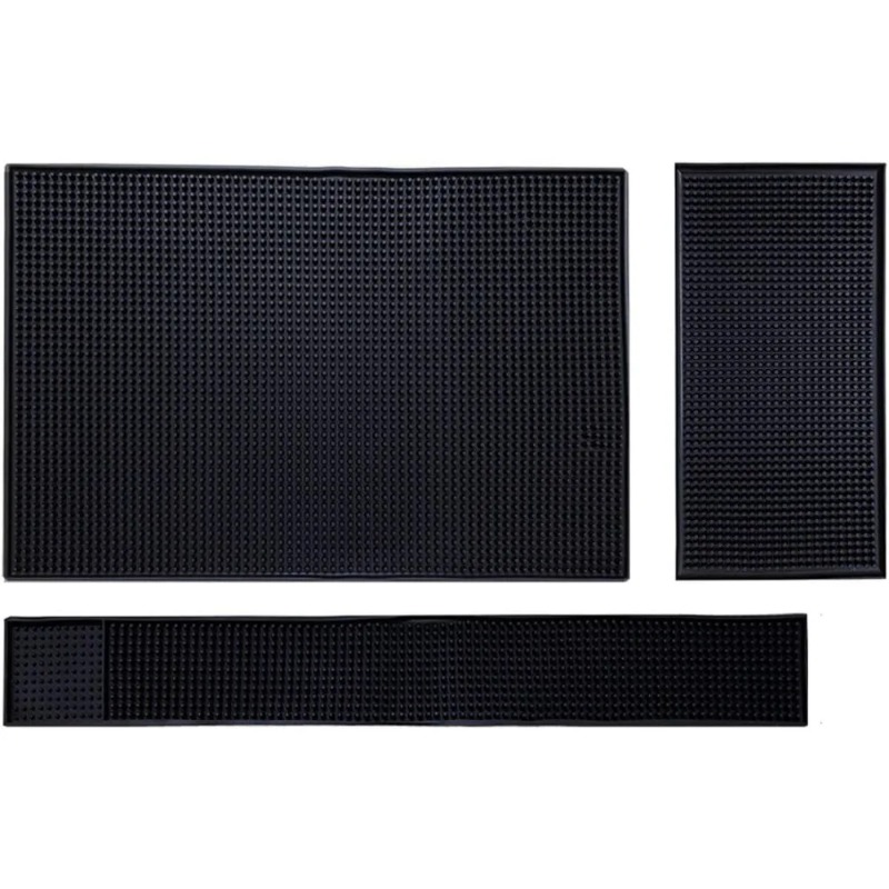 Bar Mat Rubber Dish Drying Mat - Home Bar Setup recension och pris