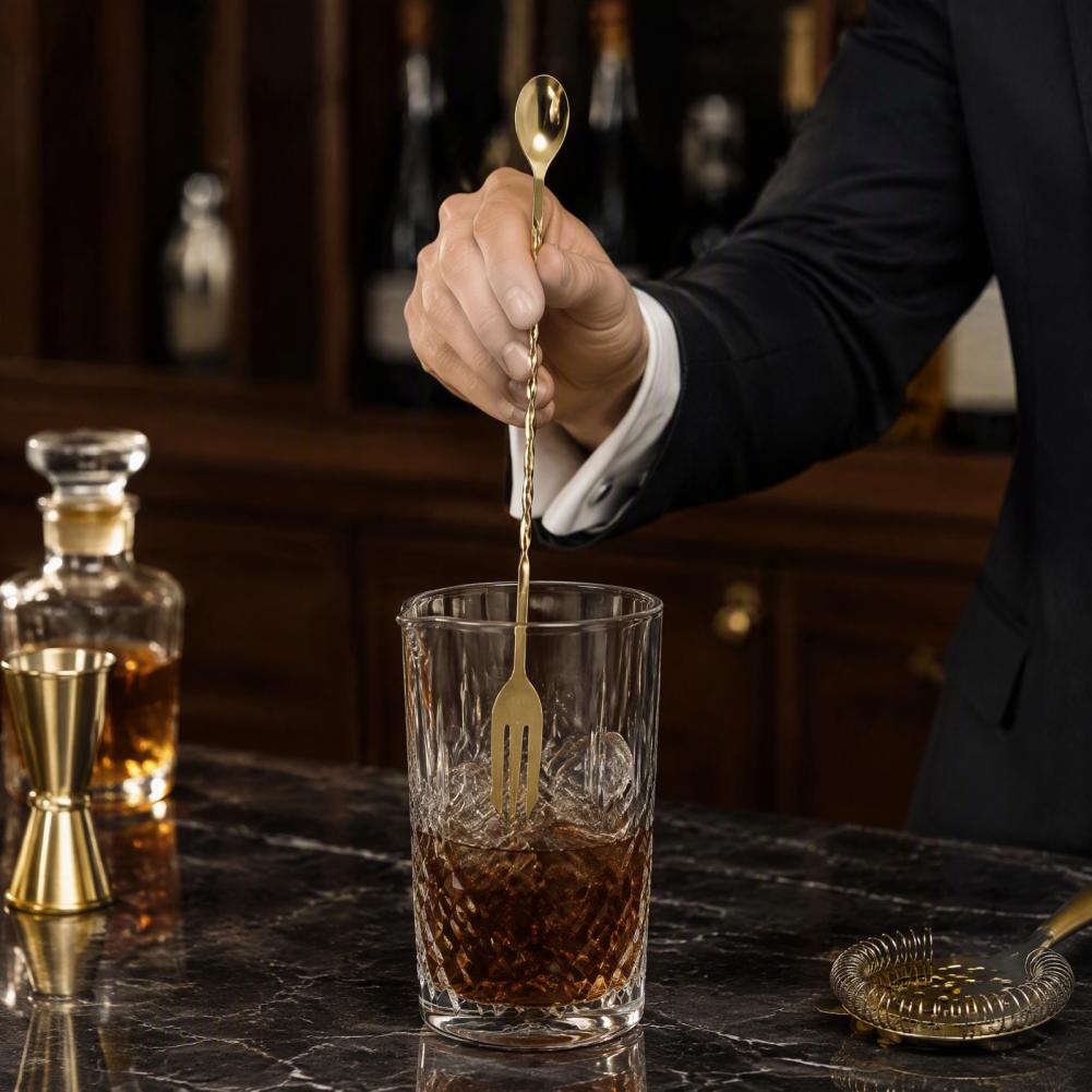Stainless Steel Cocktail Stirr - Bar Spoon Twisted recension och pris