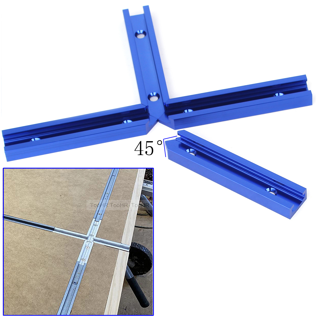 19mm T-Track Slot Miter Track  - Jigger Double Sided recension och pris