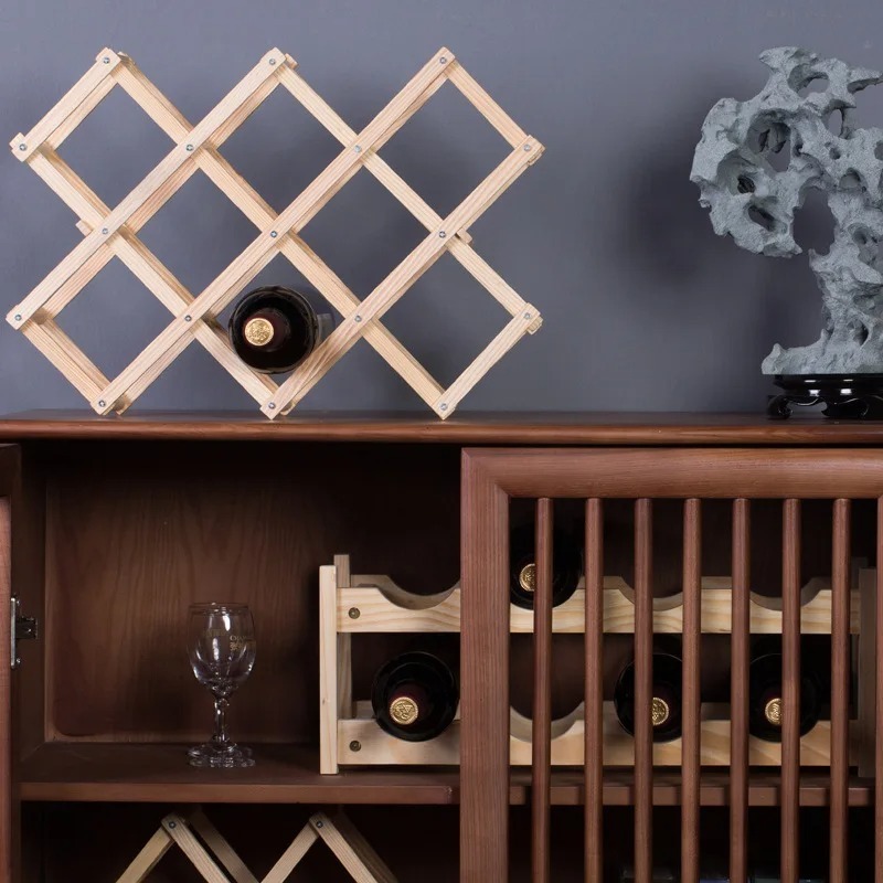 Stackable Wine Storage Shelves - Home Bar Setup recension och pris