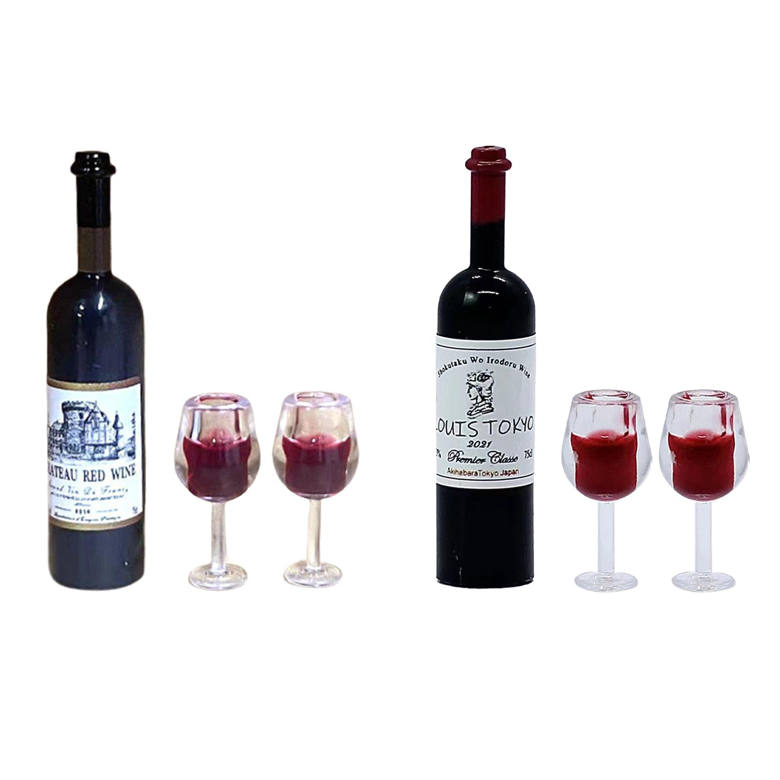 1/12 Scale Dollhouse Wine Bott - Home Bar Setup recension och pris