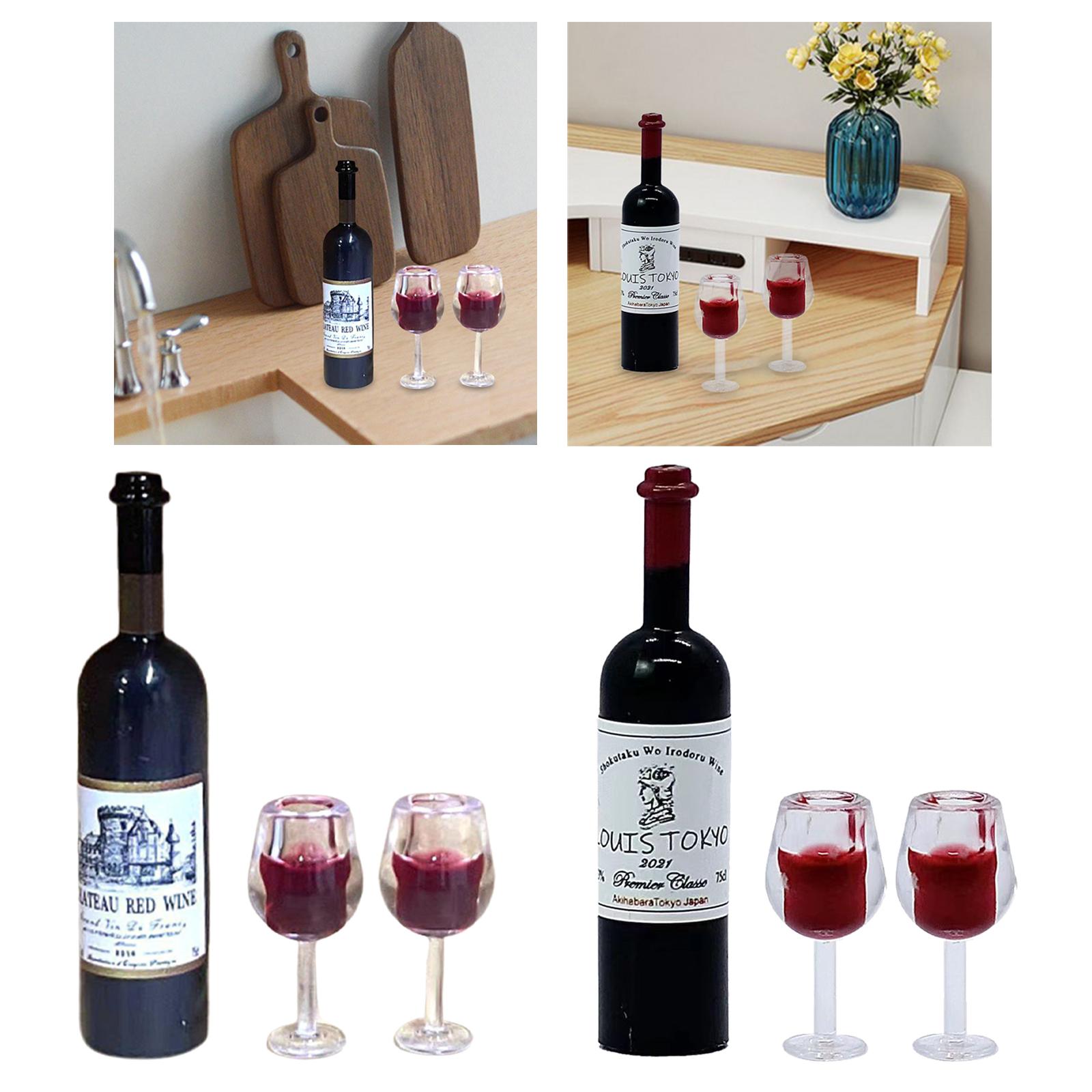 1/12 Scale Dollhouse Wine Bott - Home Bar Setup recension och pris