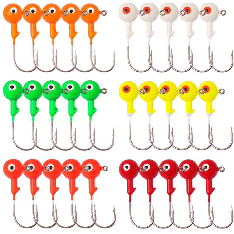 60Pcs/bag Lead Jig Heads Fishi - Jigger Double Sided recension och pris
