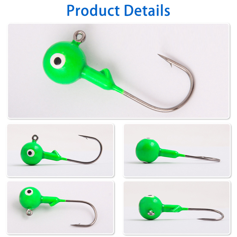 60Pcs/bag Lead Jig Heads Fishi - Jigger Double Sided recension och pris