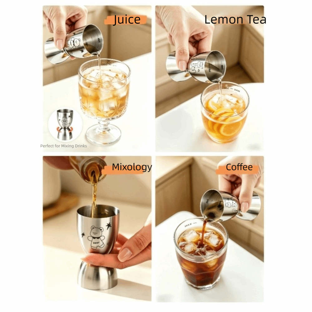 30/60ML Stainless Steel Jigger - Jigger Double Sided recension och pris