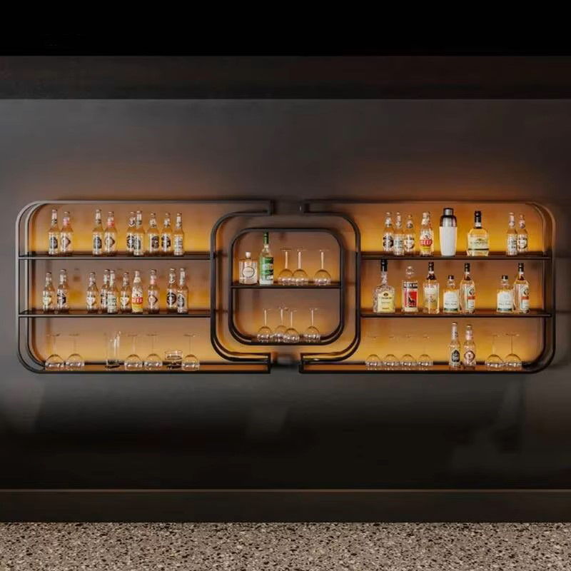 Simple Wrought Iron Wine Rack  - Home Bar And Counter recension och pris